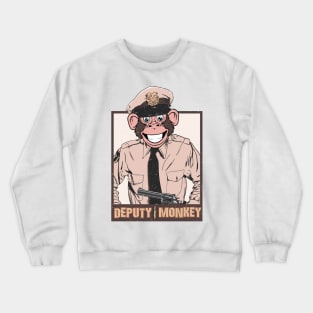 Gun Monkey Deputy Crewneck Sweatshirt